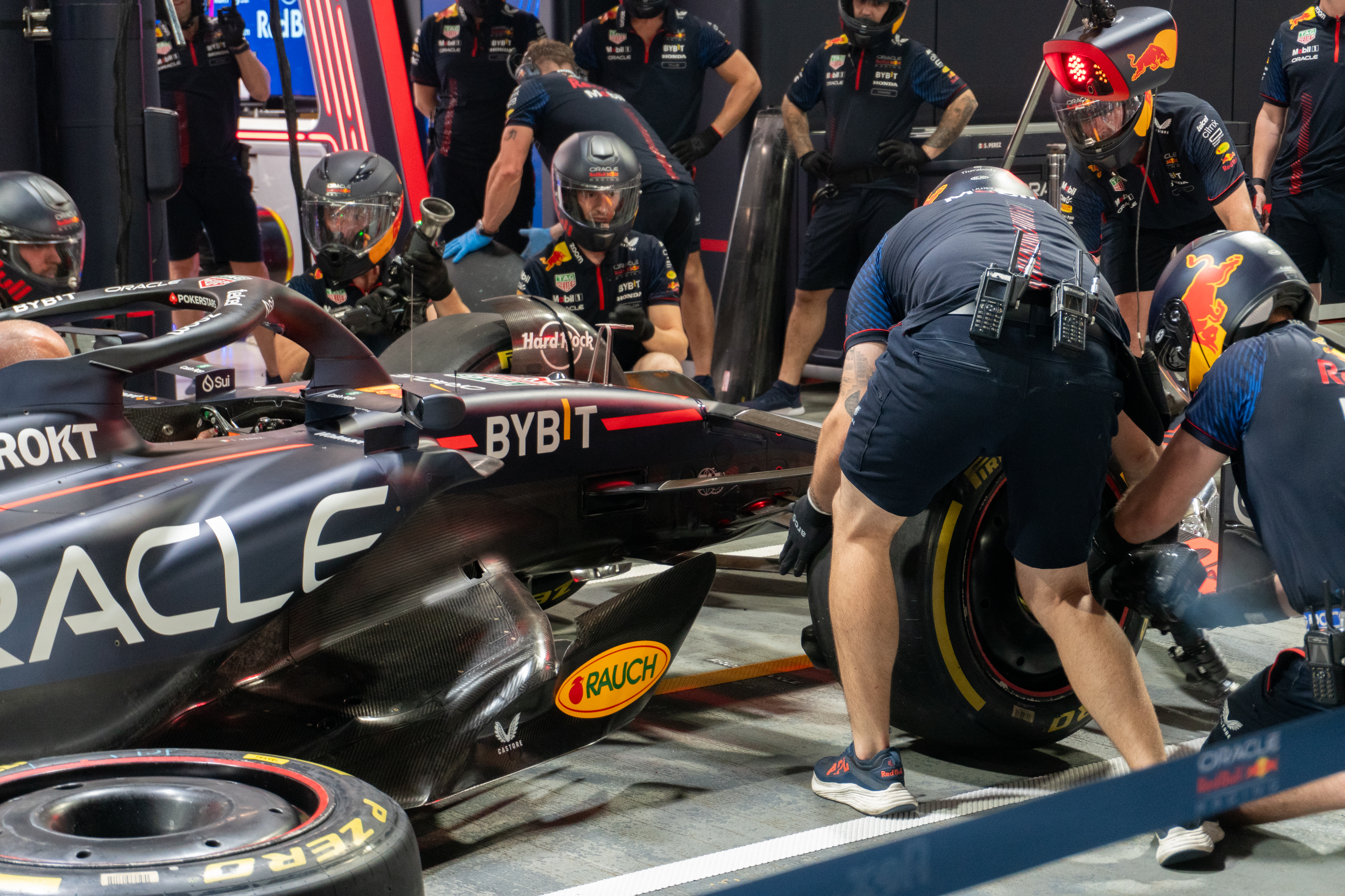 Singapore GP Pit Lane